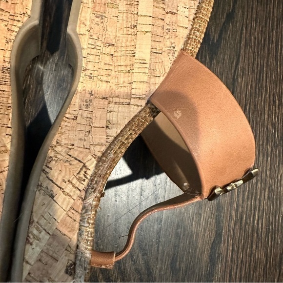 Sam Edelman Women’s Yardlie Tan Cork Wedge Platform Sandals Size 8.5M - Picture 8 of 8